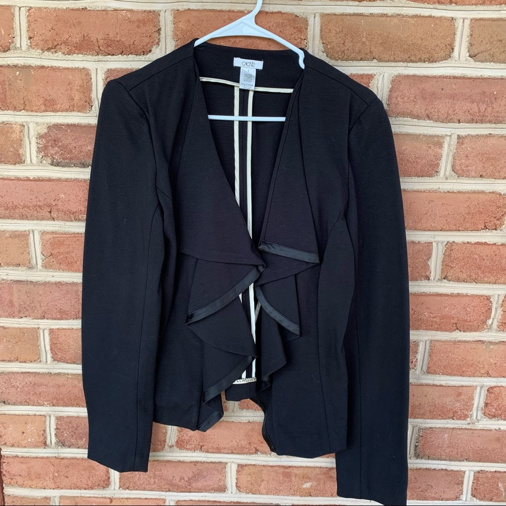 Cache Quality Open Front Blazer / Suit Jacket. Si… - image 1